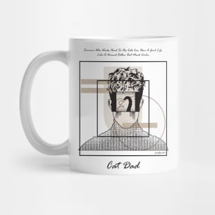 Love Sign Man and cat version 8 Mug